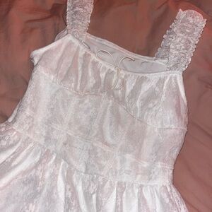 NWT Corset white dress